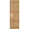 Ekena Millwork Spaced Board-n-Batten Shutters w/Z-Bar, Rough Sawn Western Red Cedar, 23W x 72H, PR RBS06Z23X072RWR - alternate 3